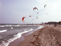 Kitesurfwettbewerb